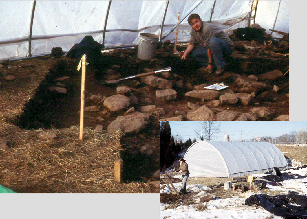 Image of inside of the all-weather shelter