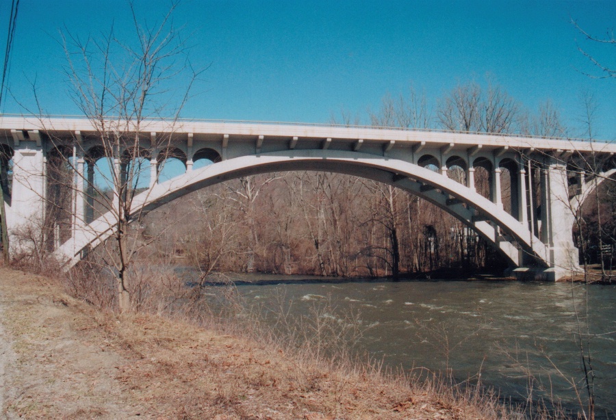 South side of bridge